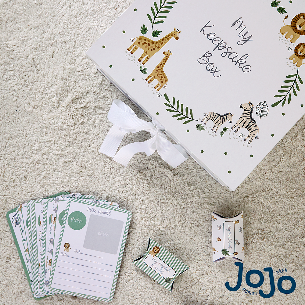 Jojo Maman Bebe Jojo Maman BÃ©bÃ© Welcome Little One Baby Keepsake Box