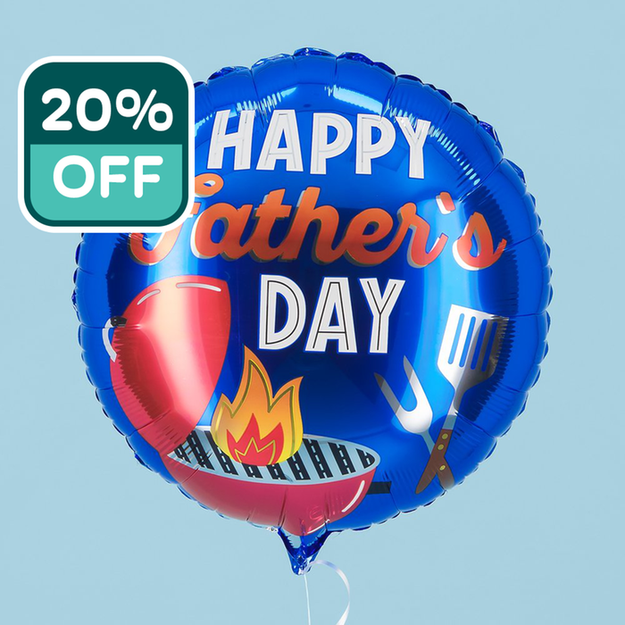 Happy Father's Day BBQ Balloon