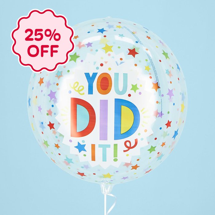 You Did It Giant Orb Balloon