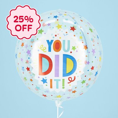 You Did It Giant Orb Balloon