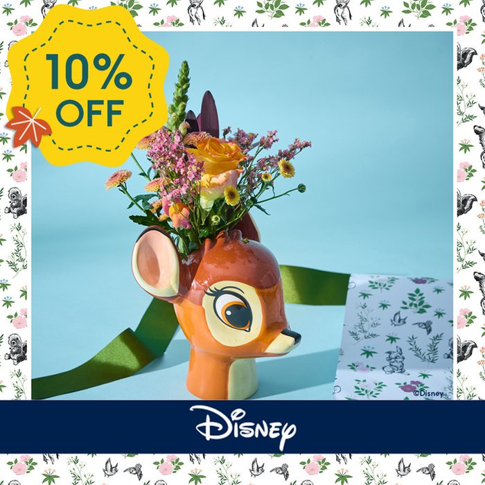 Disney's Bambi Mini Bouquet with Bambi Vase 