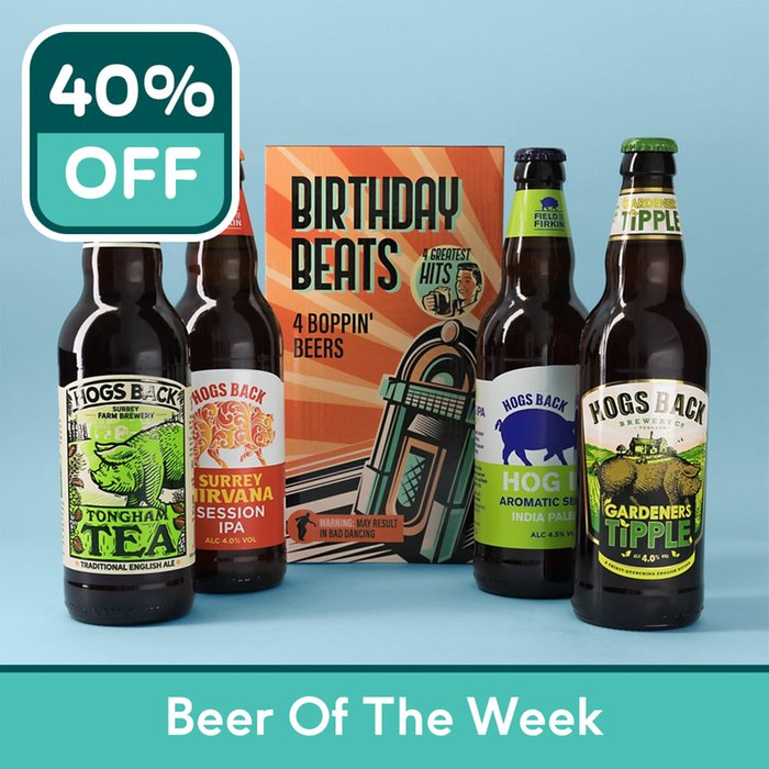Birthday Beats Beer 4 x 500ml