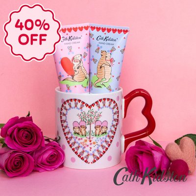 Cath Kidston Love Mug & Hand Cream Duo