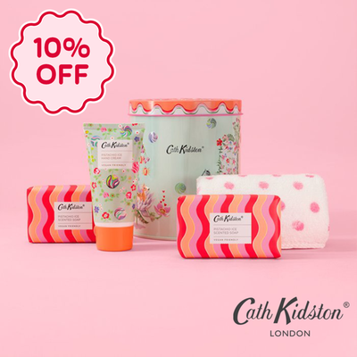 Cath Kidston Carnival Parade Handy Embossed Tin Gift Set