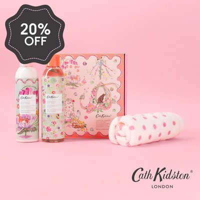 Cath Kidston Carnival Parade Bath Gift Set