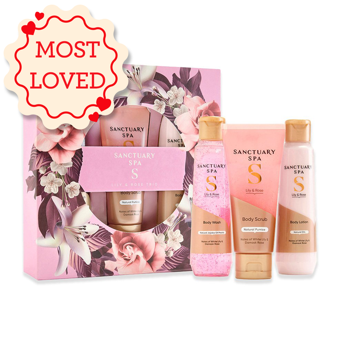 Sanctuary Spa Lily & Rose Trio Gift Set