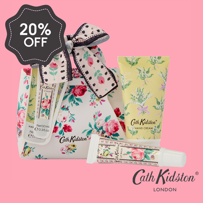 Cath Kidston Wild Women Wild Flowers Mini Hand & Lip Handbag