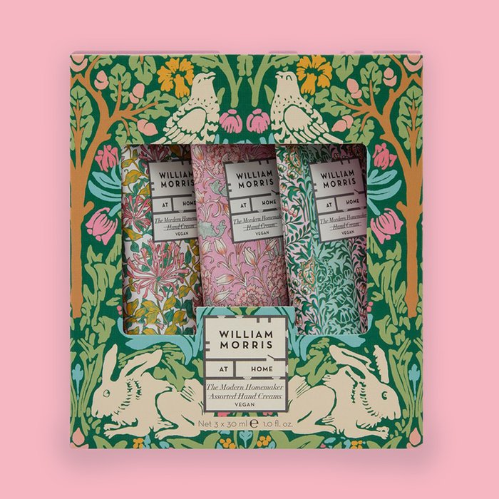 William Morris At Home The Modern Homemaker Assorted Hand Creams (3x30ml)