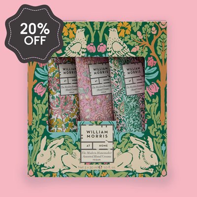 William Morris 3x 30ml Hand Creams