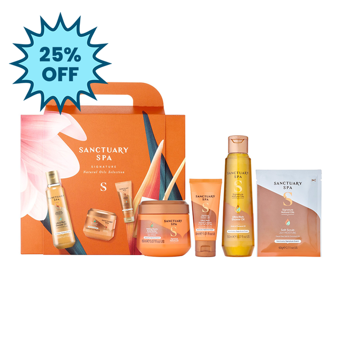 Sanctuary Spa Signature Natural Oils Selection Gift Set