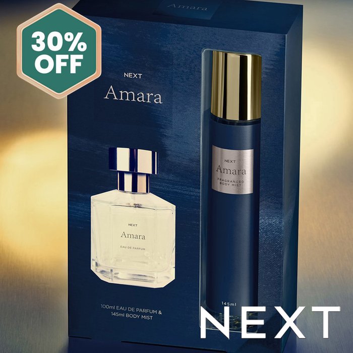 NEXT Amara For Her 100ml EDP & Body Mist Gift Set