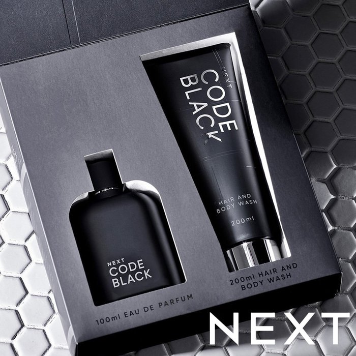 NEXT Code Black 100ml Eau De Parfum And Body Wash 200ml Gift Set