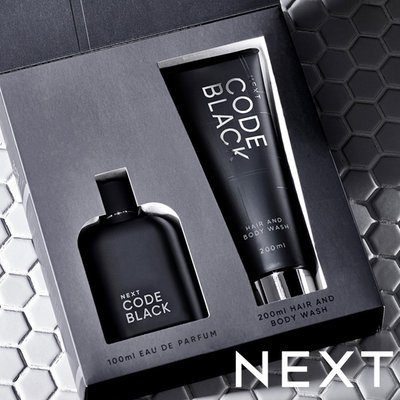 NEXT Code Black 100ml Eau De Parfum And Body Wash 200ml Gift Set