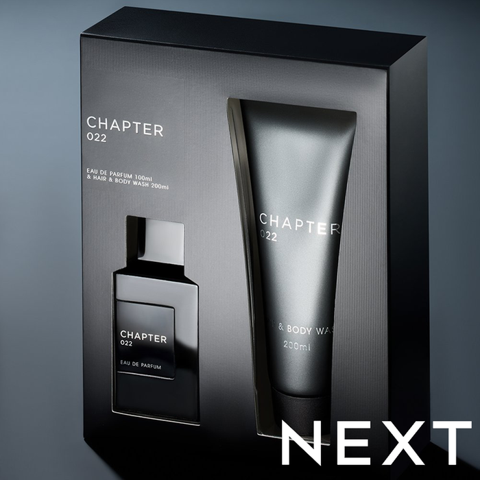 NEXT Chapter22 100ml Eau de Parfum and 200ml Body Wash Gift Set