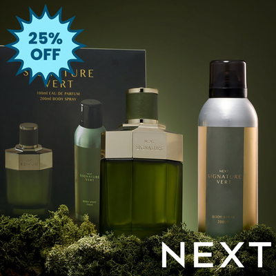 NEXT Signature Vert 100ml Eau De Parfum and 200ml Body Spray Gift Set