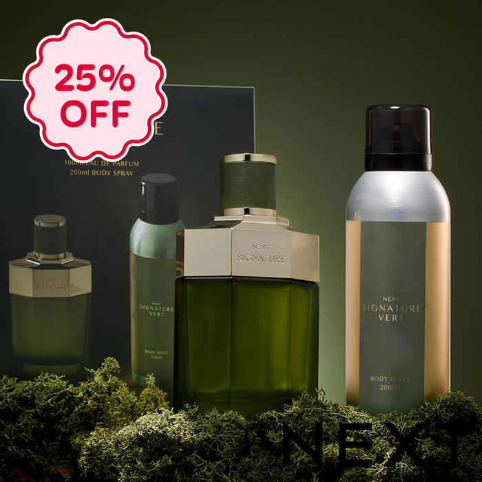 NEXT Signature Vert 100ml Eau De Parfum and 200ml Body Spray Gift Set
