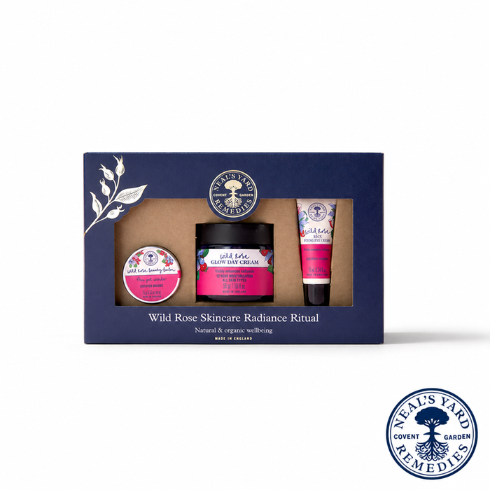 Neals Yard Wild Rose Skincare Radiance Collection
