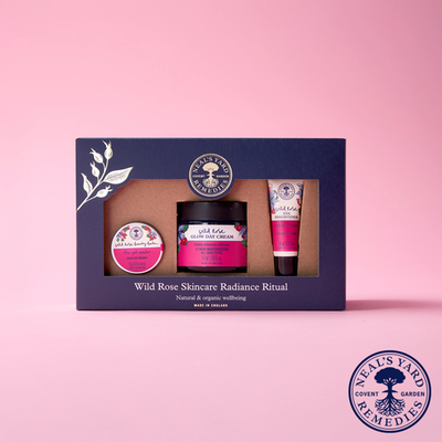 Neals Yard Wild Rose Skincare Radiance Collection