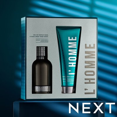 NEXT L'Homme 100ml Eau de Parfum and 200ml Hair & Body Wash Gift Set