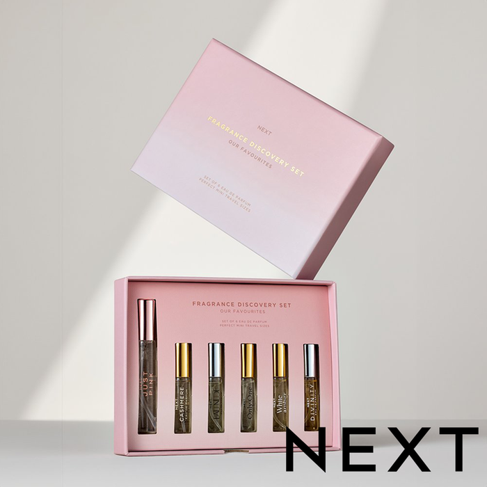 NEXT Set of 6 Mini Perfumes Favourites Discovery Gift Set