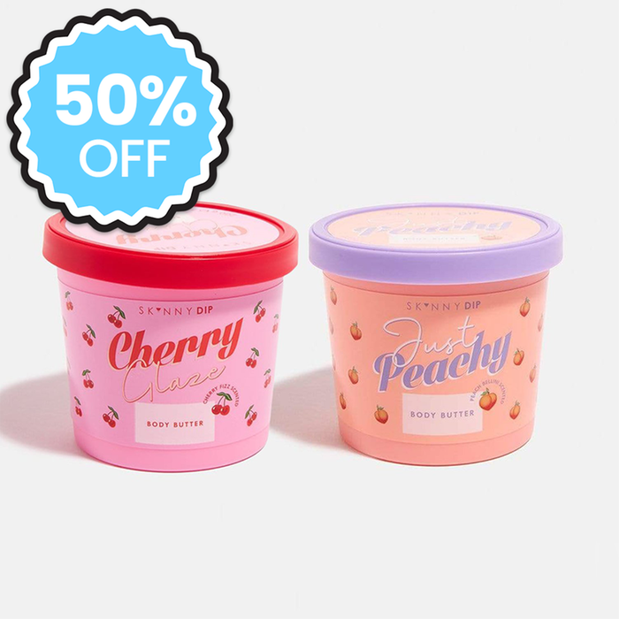 Skinny Dip Cherry & Peach Body Butters