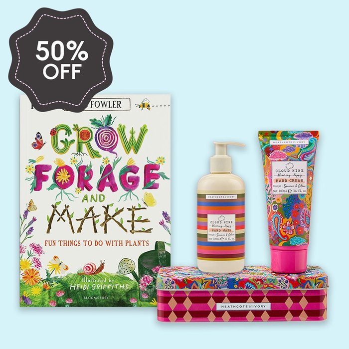 Grow Forage Book & Cloud Nine Hand Cream Gift Set