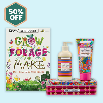 Grow Forage Book & Cloud Nine Hand Cream Gift Set