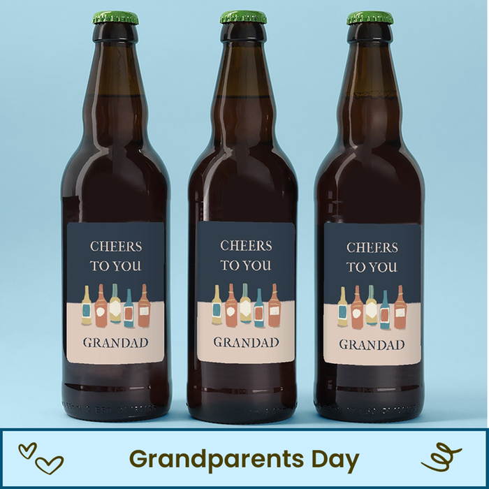 Cheers To You Grandad Beer Trio 3x500ml