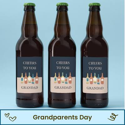 Cheers To You Grandad Beer Trio 3x500ml