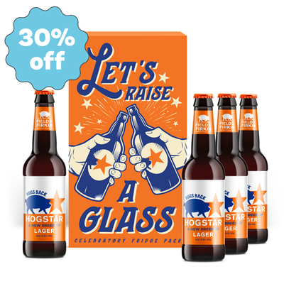 Let's Raise A Glass Hogstar Fridge Pack