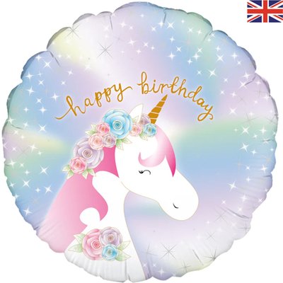 Unicorn Birthday Balloon