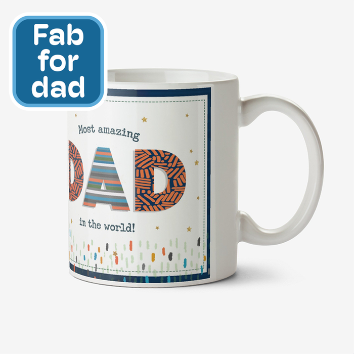 Boofle Most Amazing Dad Photo Upload Father's Day Mug