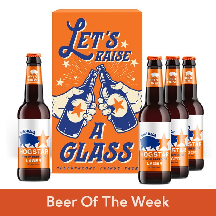 Let's Raise A Glass Hogstar Fridge Pack