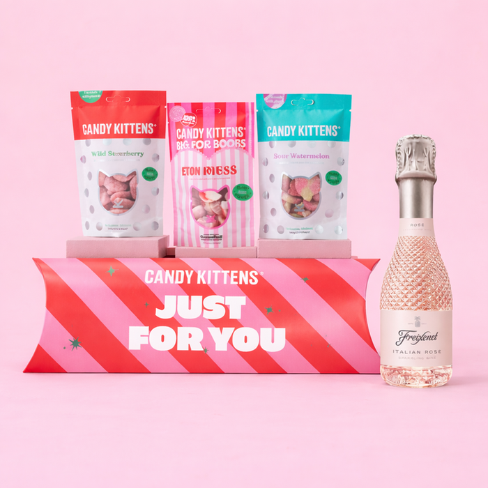 Candy Kittens Just For You Mixed Sweets & Freixenet Rose 20cl