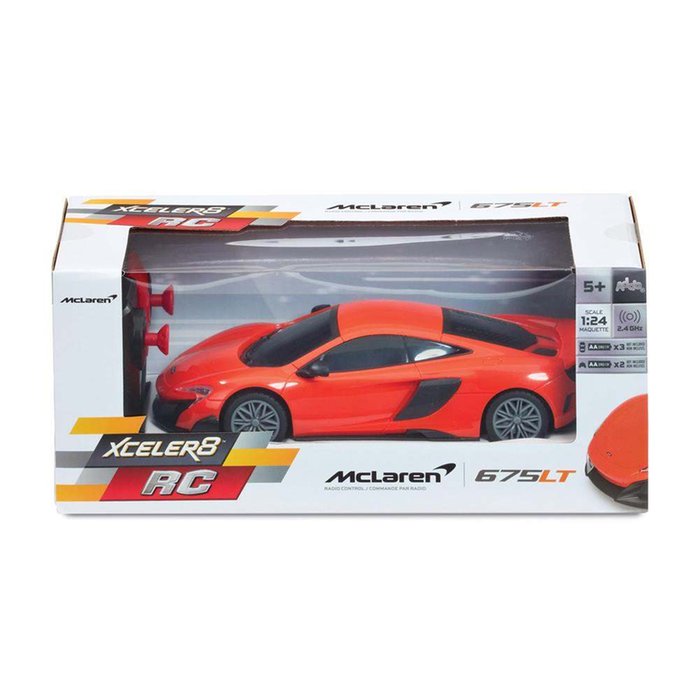 Xceler8 McLaren 675LT Remote Control Car 1:24 (Styles Vary)
