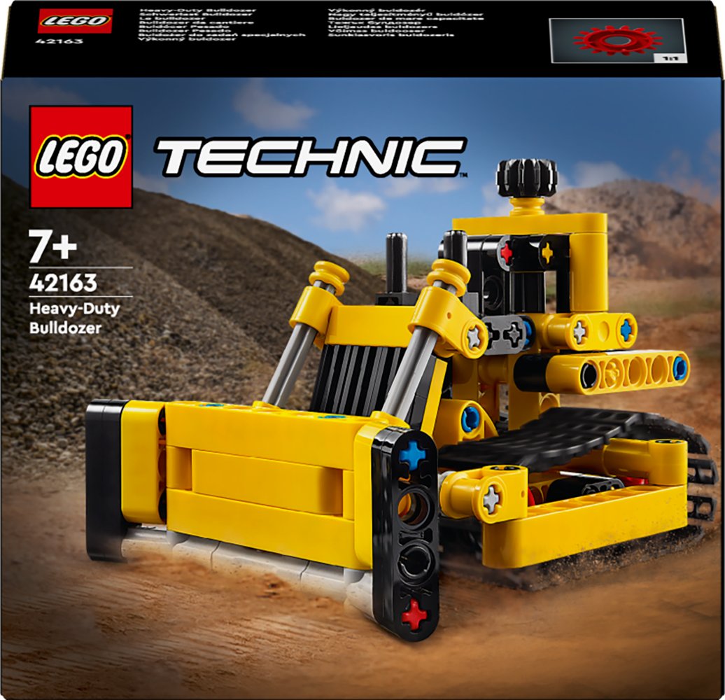 Lego City Lego Heavy-Duty Bulldozer (42163) Toys & Games