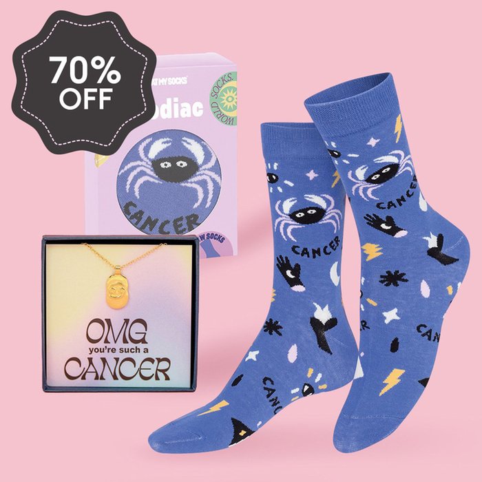 Cancer Necklace & Socks
