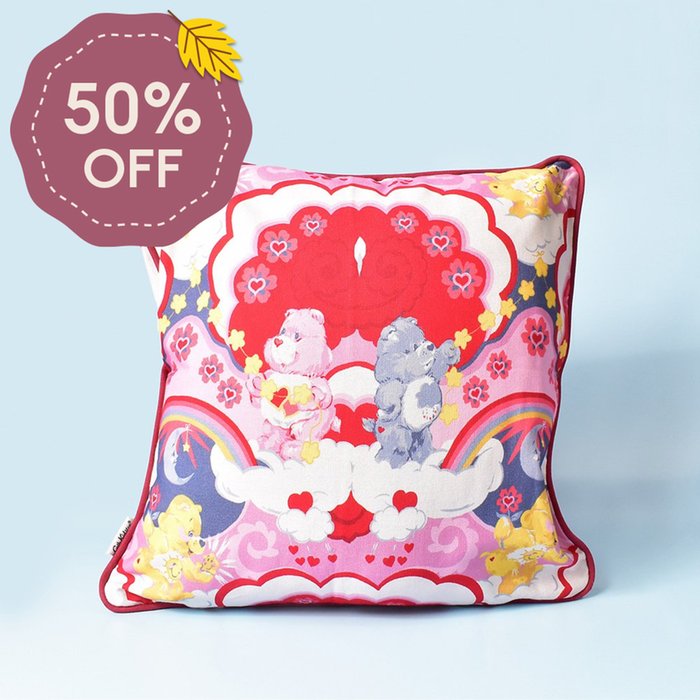 Cath Kidston Care Bears Square Cushion