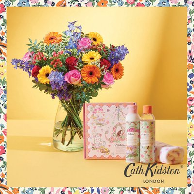 Cath Kidson The Dreamer and Carnival Parade Bath Gift Set