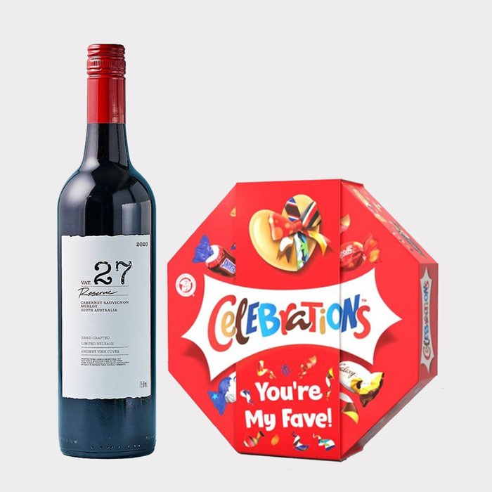 VAT 27 Reserve Cabernet Sauvignon Merlot & Celebrations Centrepiece 'You're My Fave' 385g