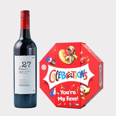 VAT 27 Reserve Cabernet Sauvignon Merlot & Celebrations Centrepiece 'You're My Fave' 385g