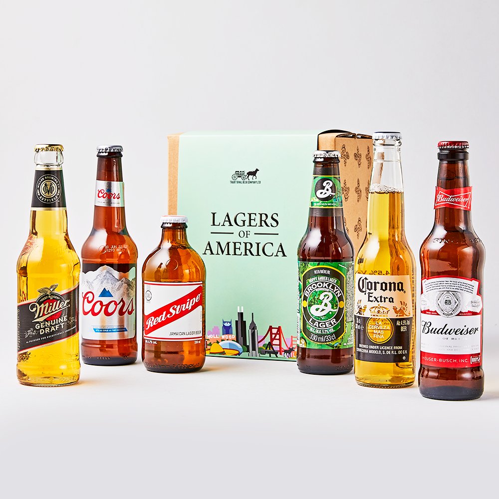 Traditional Beer Company Lagers Of America 6X330Ml Alcohol