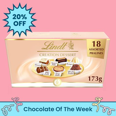 Lindt Creation Dessert Ballotin Assorted Chocolate Box 173g