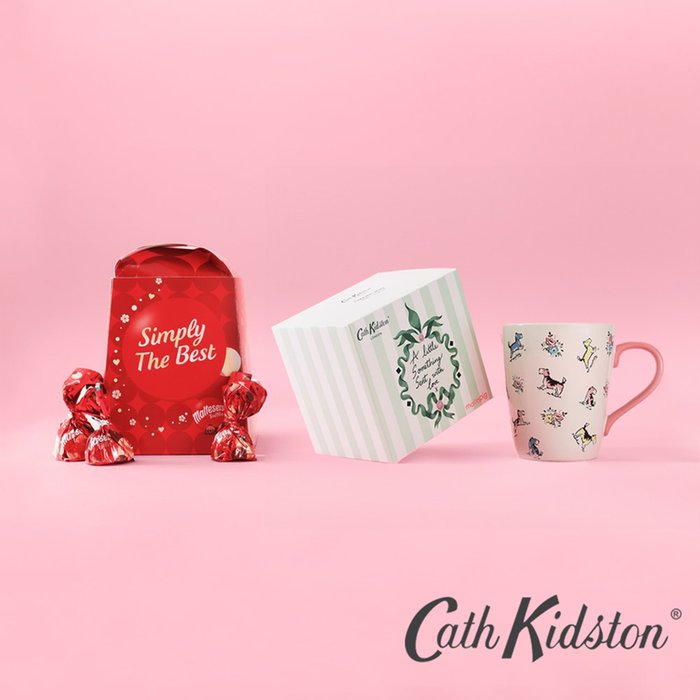 Cath Kidston Dog Dad Stanley Mug & Maltesers Truffles 'Simply The Best'