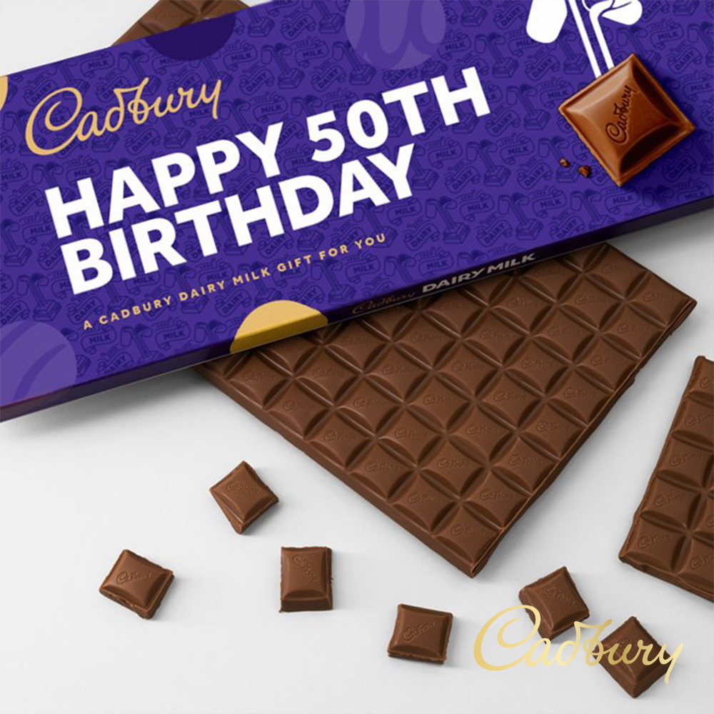 Friends Cadbury Dairy Milk 50th Birthday Bar (850G)