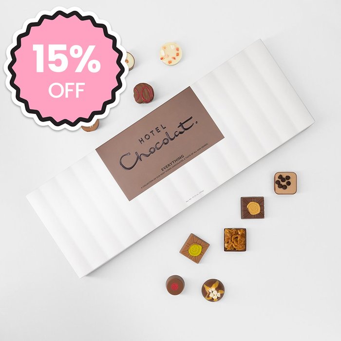 Hotel Chocolat Everything Sleekster Chocolates 355g