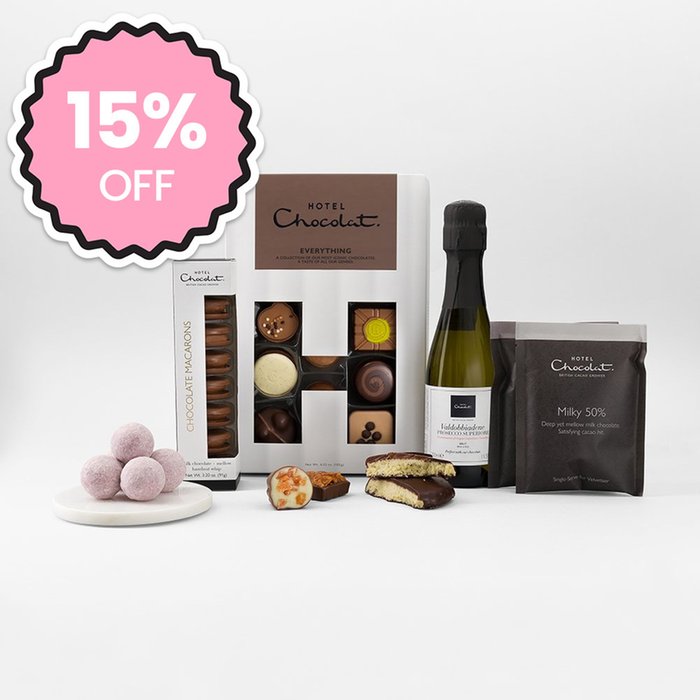 Hotel Chocolat Chocolate and Fizz Collection