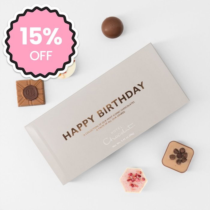 Hotel Chocolat Happy Birthday Chocolates 100g