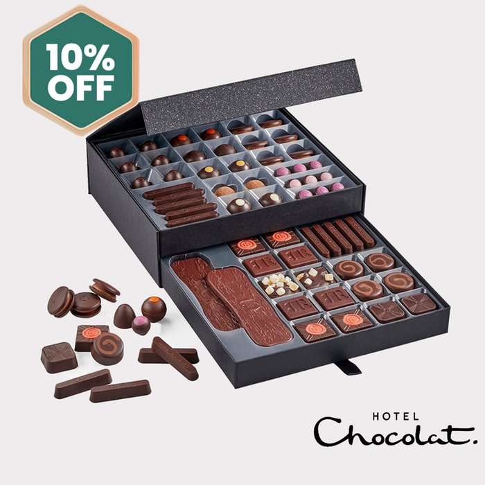 Hotel Chocolat The Dark Cabinet 595g