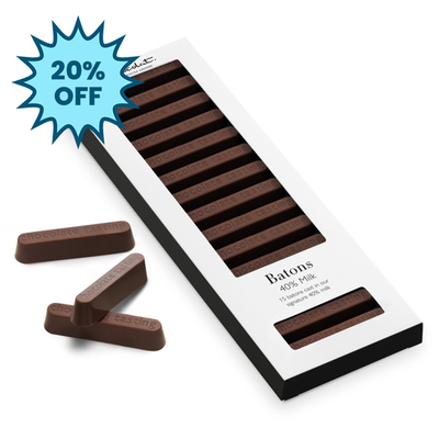 Hotel Chocolat 40% Milk Chocolate Batons 120g